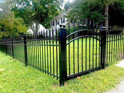 ghetto metal fences outside houses|old metal fence plans.